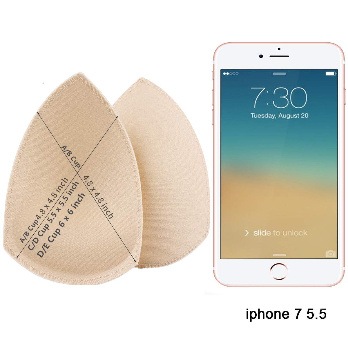 SERMICLE Sewn Bra Pad Inserts — image 5