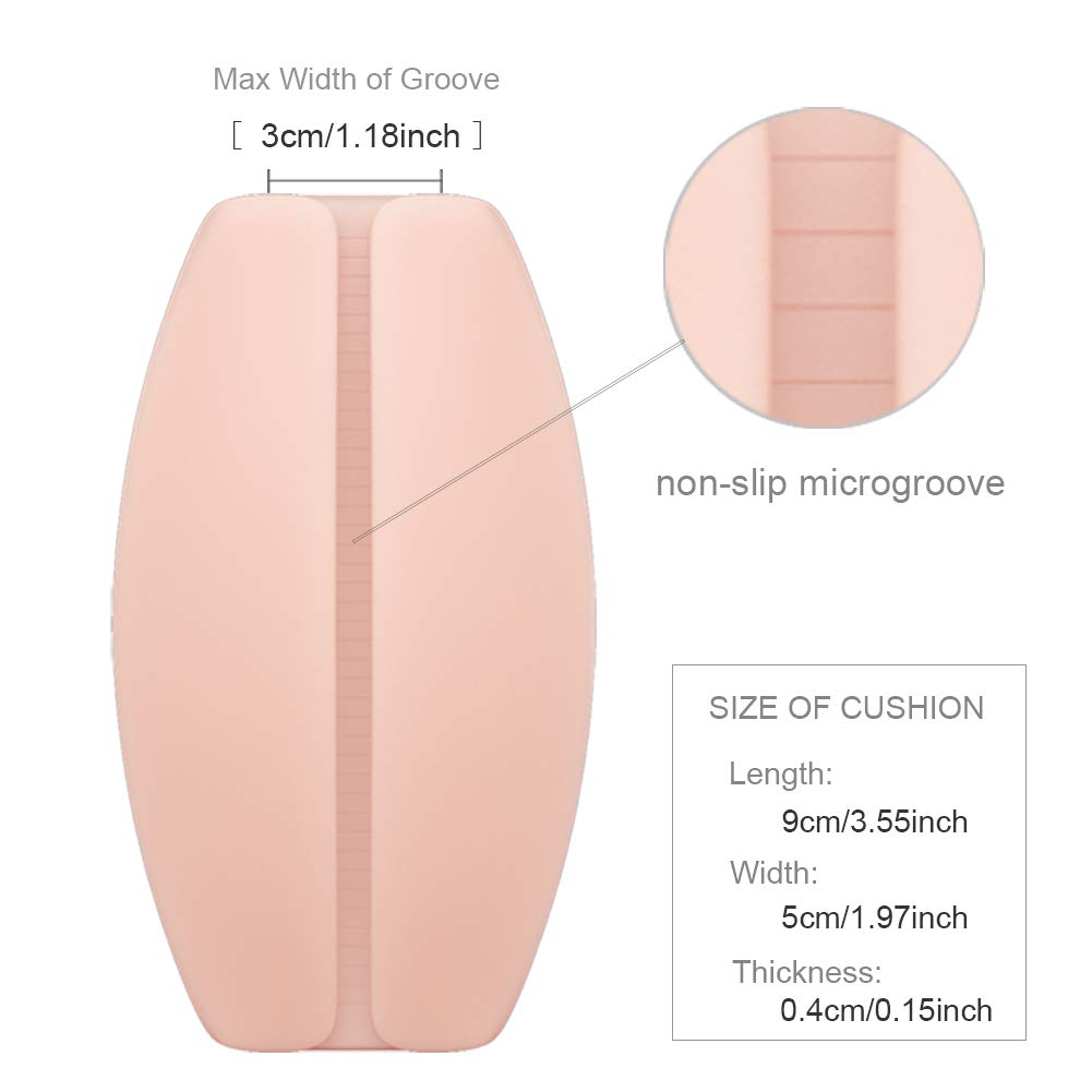 SUREMATE Silicone Bra Strap Cushions for Comfort — image 2