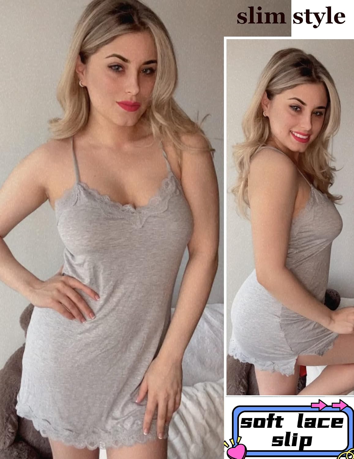 Avidlove Lace Chemise Nightgown for Women — image 2