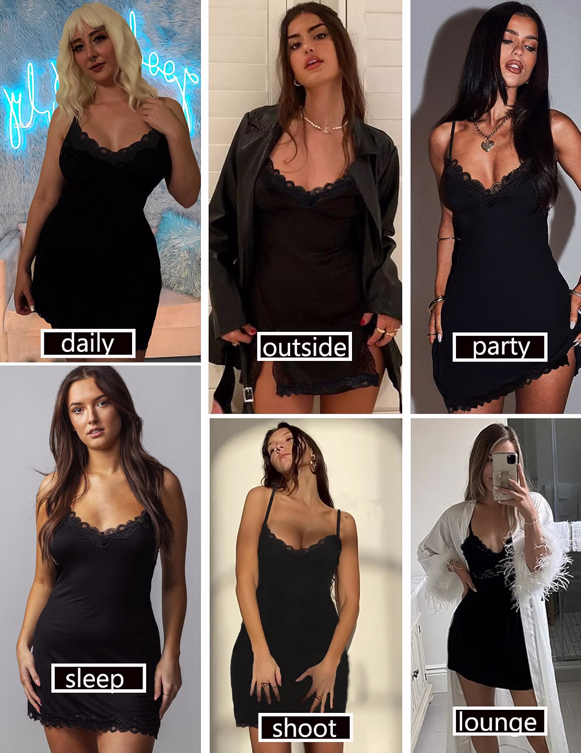 Avidlove Lace Chemise Nightgown for Women — image 3