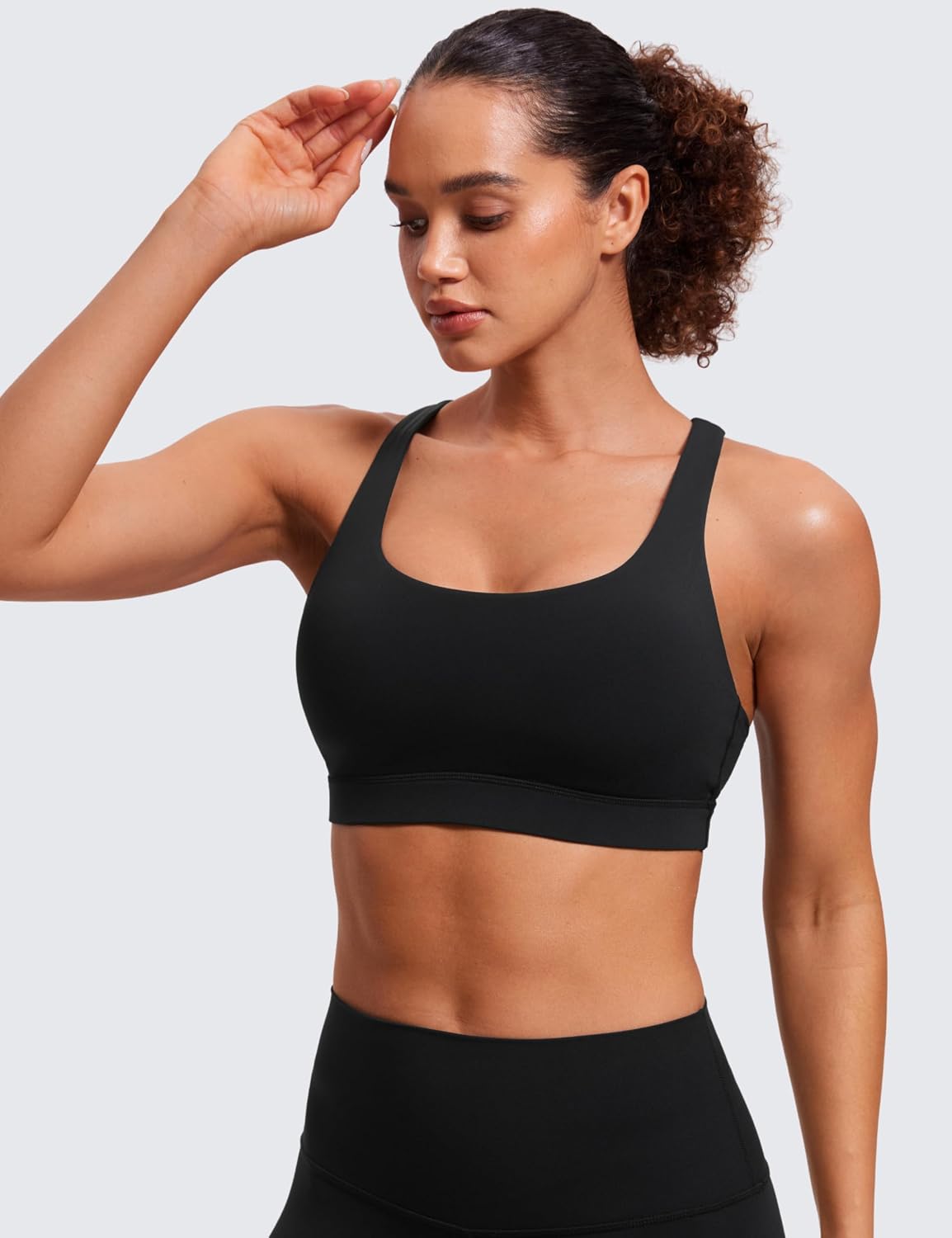 CRZ YOGA Naked Feeling Strappy Sports Bra — image 2