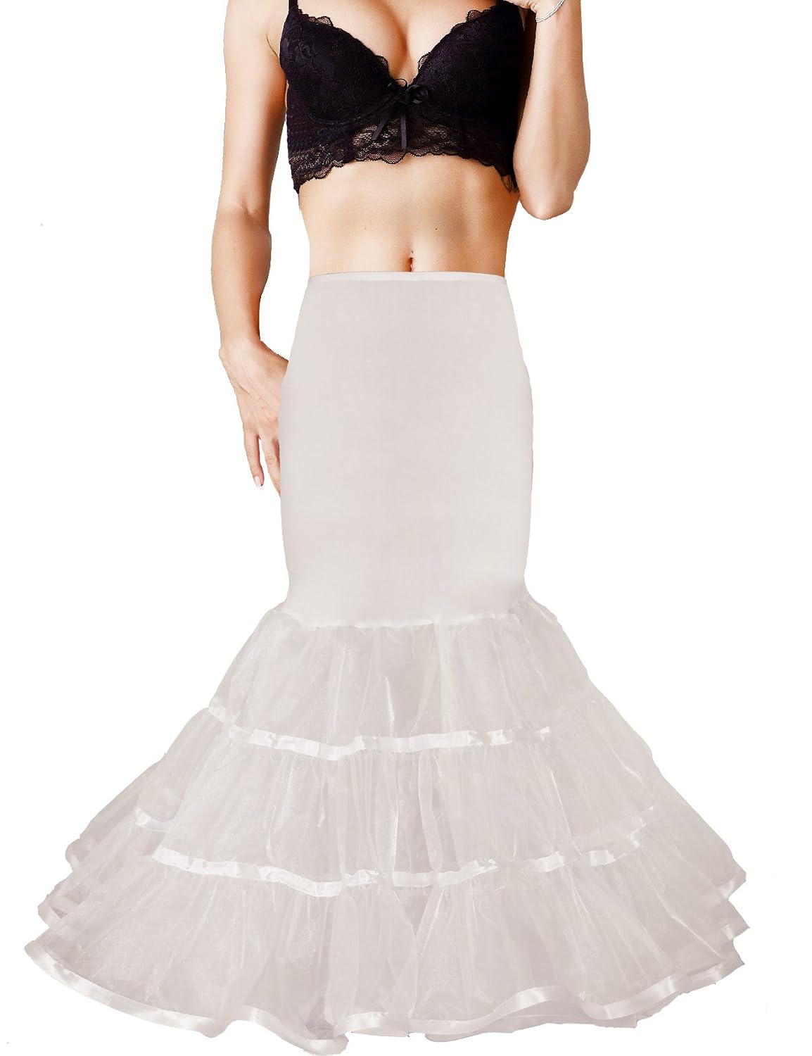 Shimaly Women's Mermaid Petticoat Underskirt