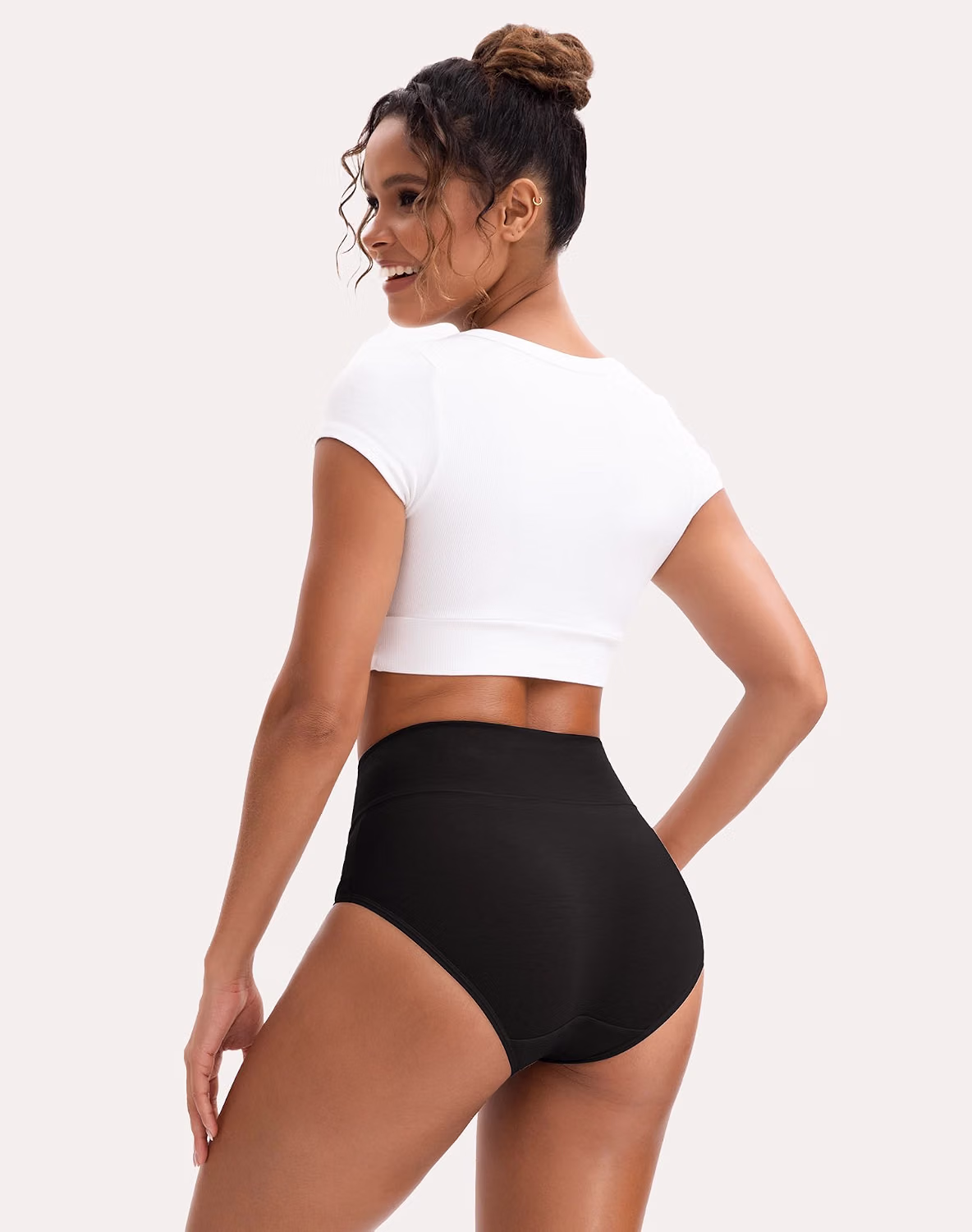 INNERSY High Waisted Cotton Panties for Women — image 3