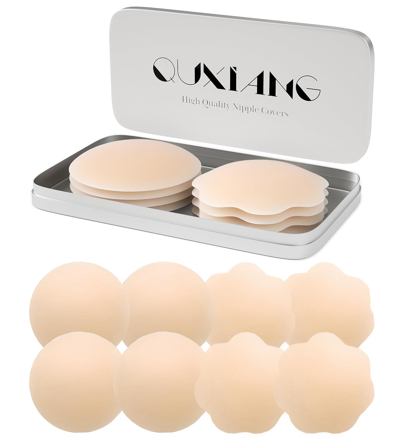 QUXIANG Reusable Silicone Nipple Covers