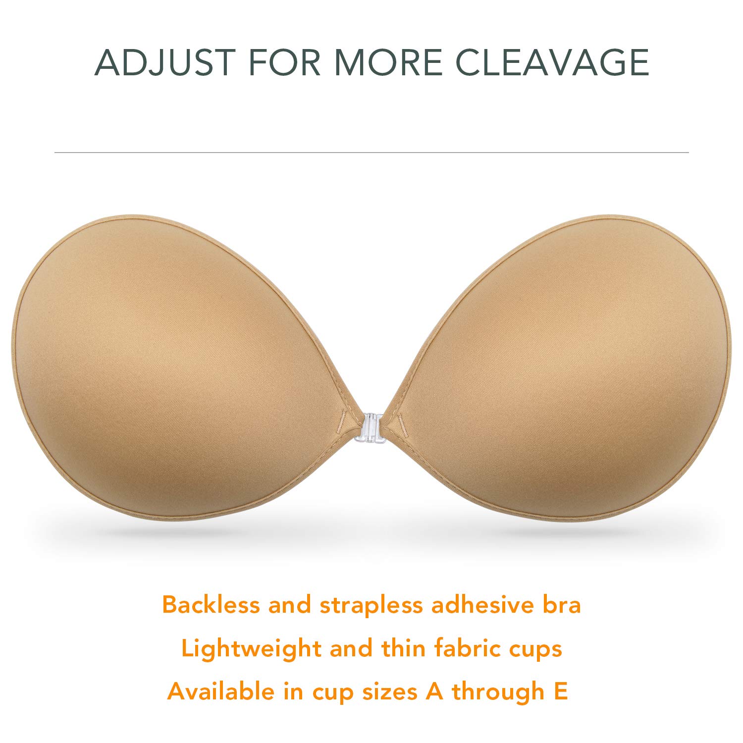Wingslove Reusable Silicone Push-Up Adhesive Bra — image 3