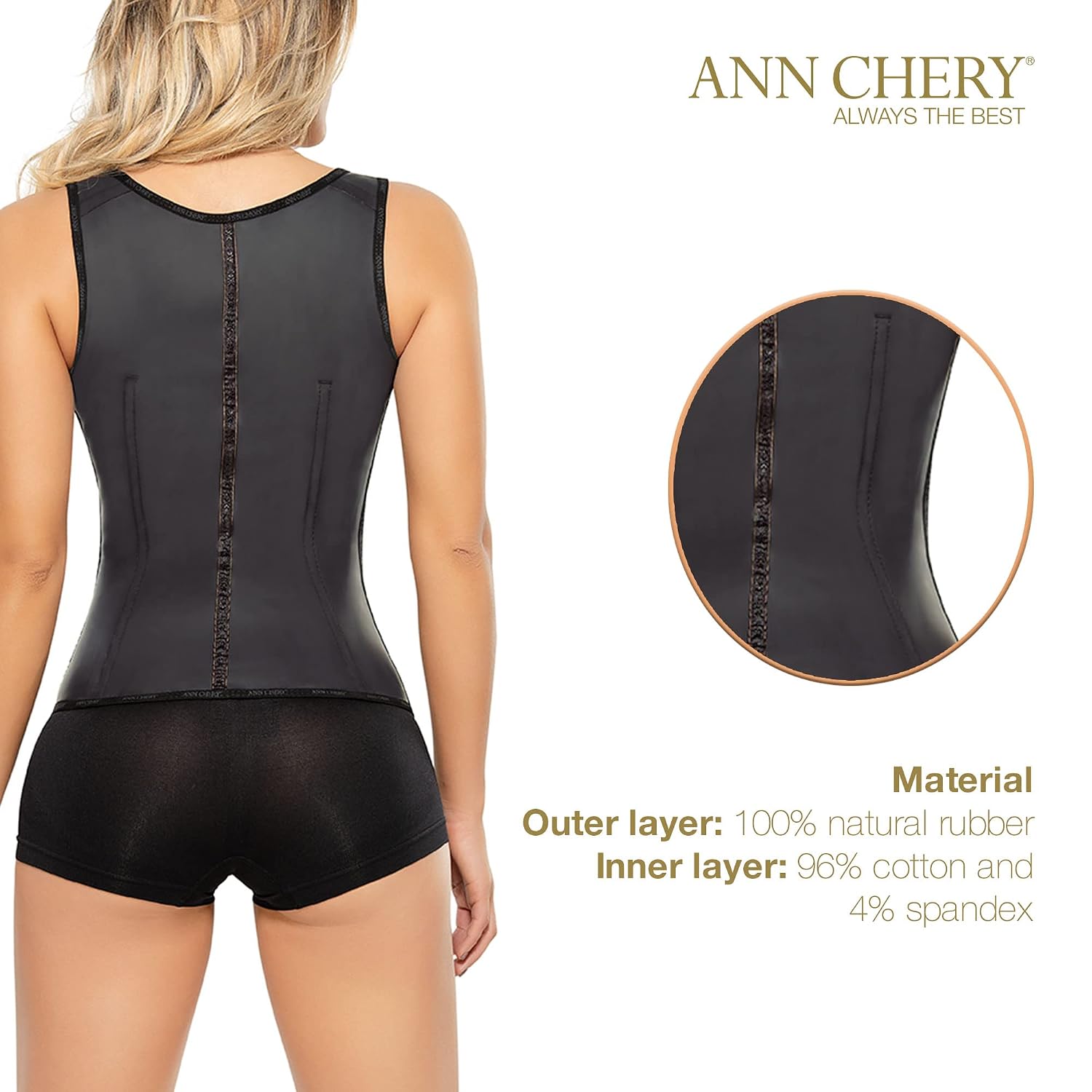 Ann Chery Colombian Waist Cincher with Straps — image 4