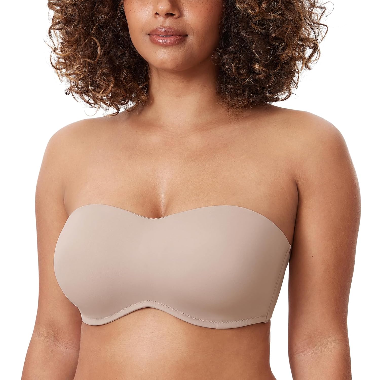 DELIMIRA Strapless Bandeau Minimizer Bra — image 9