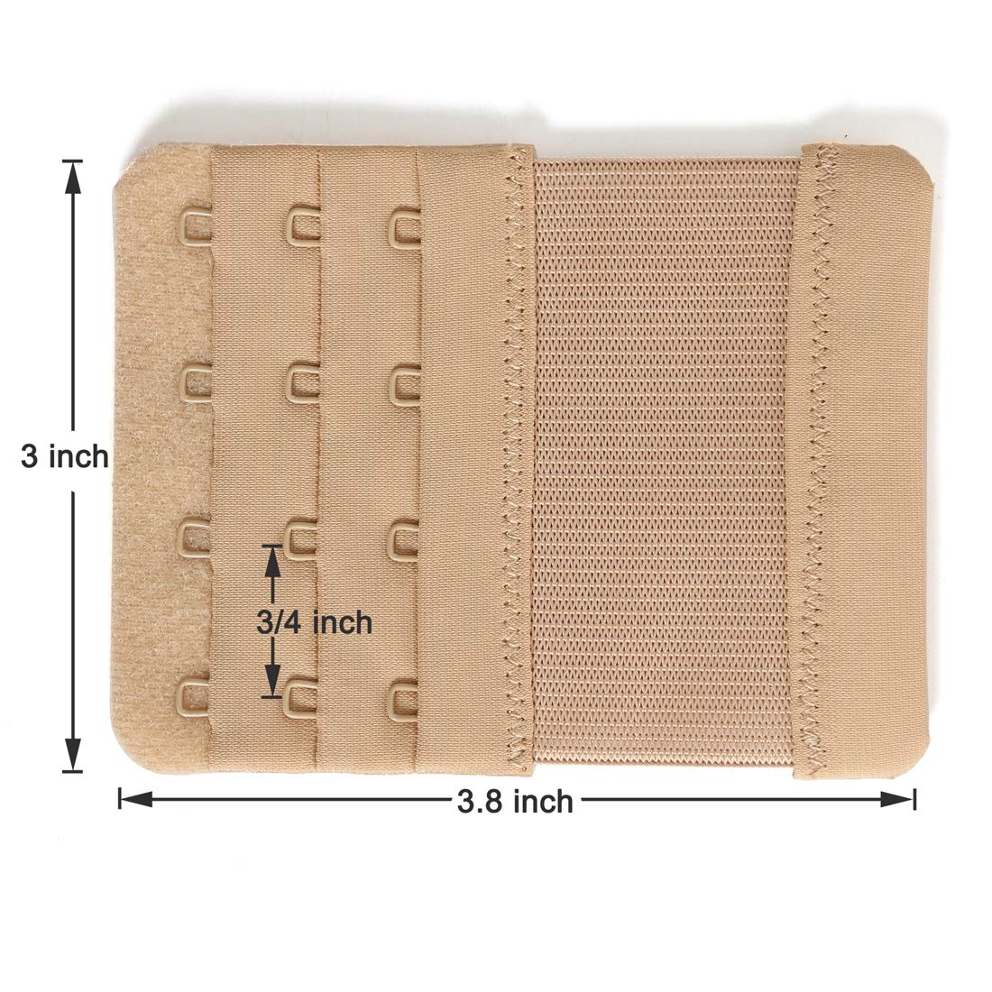 YARBAR Women's Soft Stretchy Bra Extender — image 2