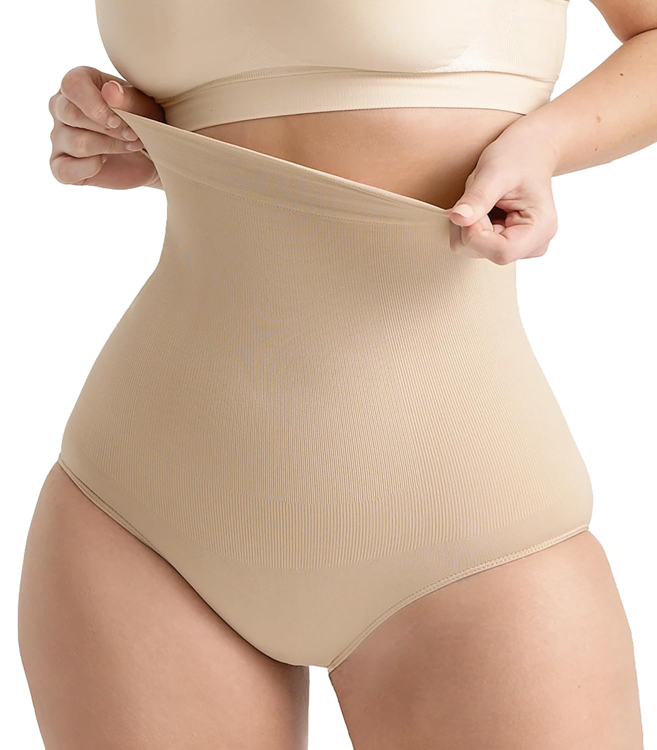 SHAPERMINT Seamless Tummy Control Shapewear Panty
