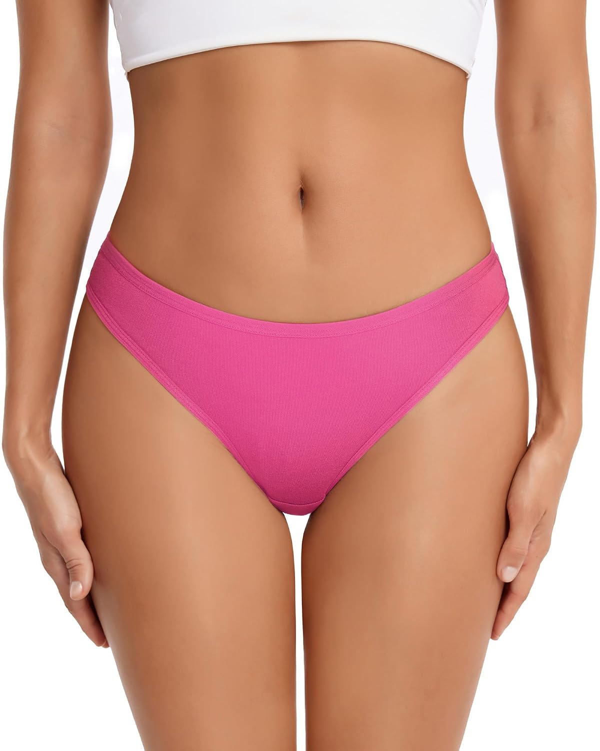 ANZERMIX Women's Cotton Bikini Panties 6-Pack — image 2