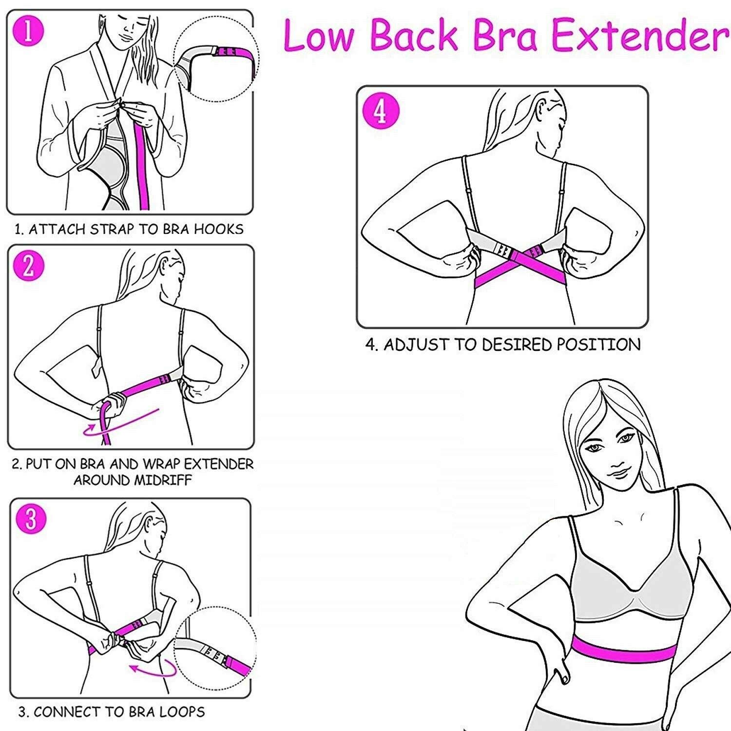 YARBAR Low Back Bra Converter Strap — image 6