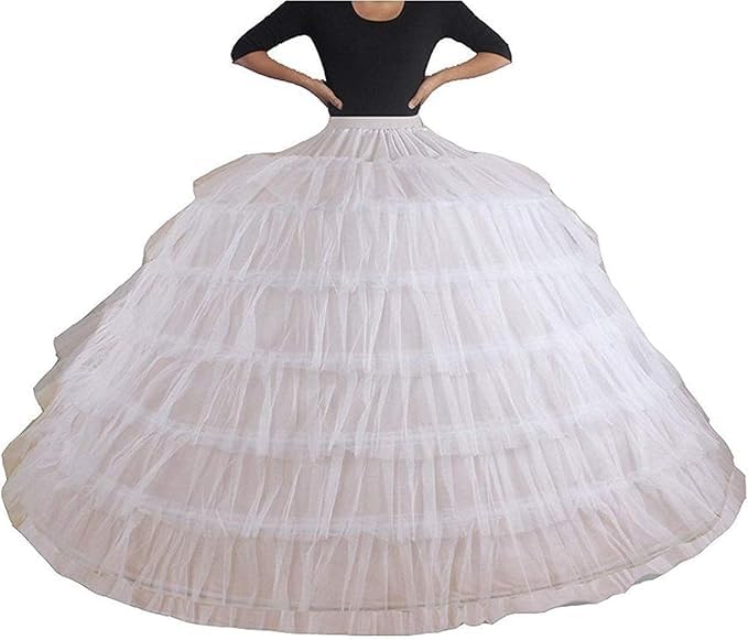 YUAKOU Tulle Petticoat Crinoline Underskirt — image 7