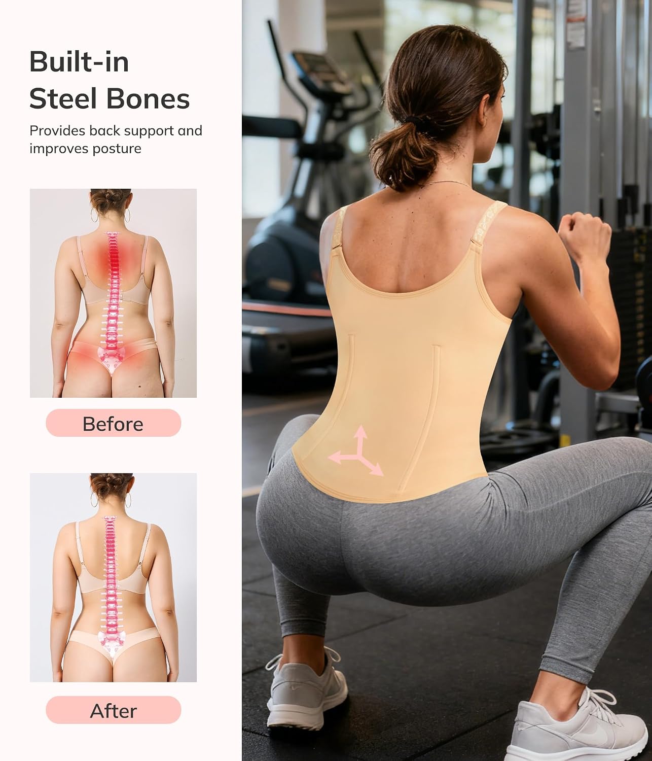 LODAY Waist Trainer Corset Shapewear — image 5
