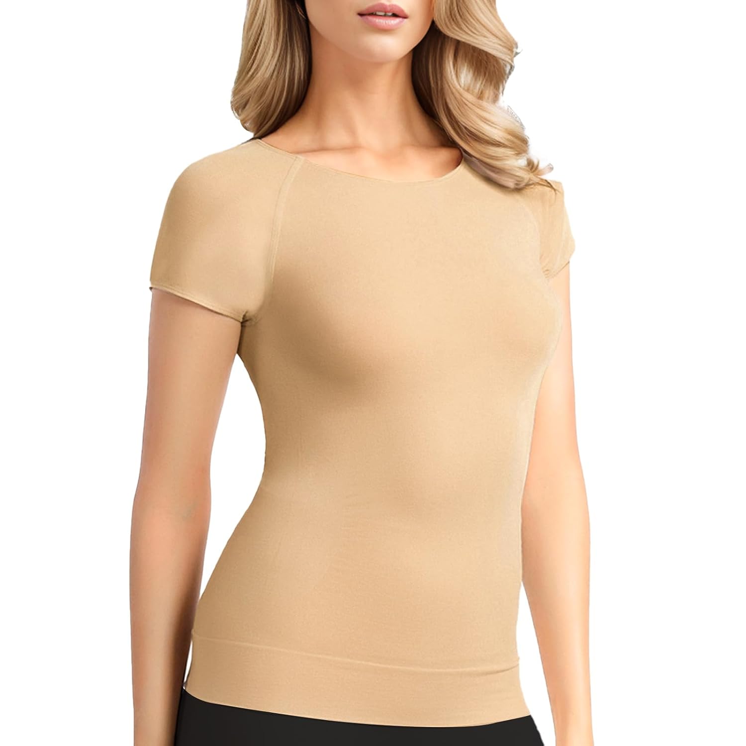 +MD Women's Seamless Scoop Neck Tank Top