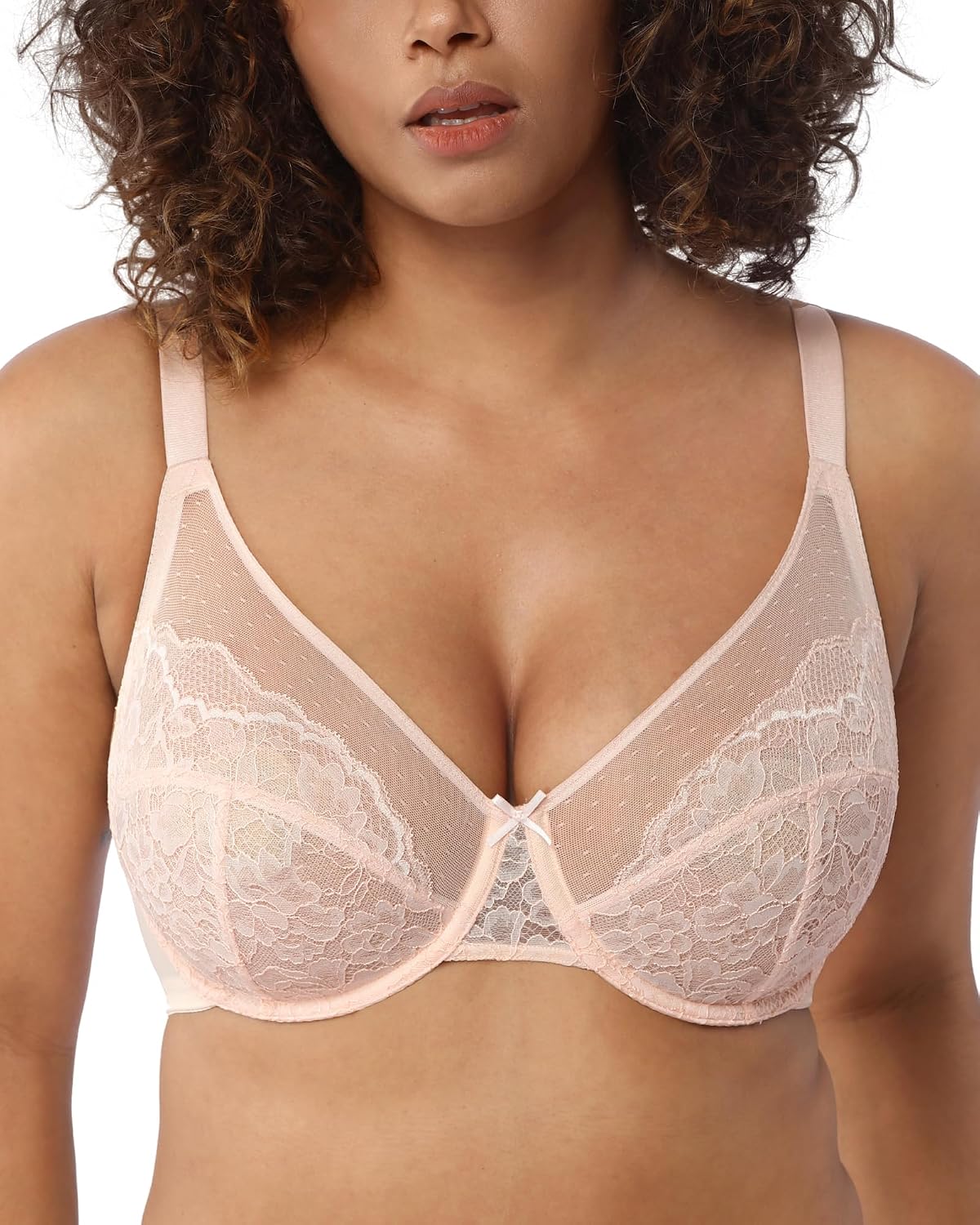 HSIA Women's Enchante Lace Minimizer Underwire Bra — image 7