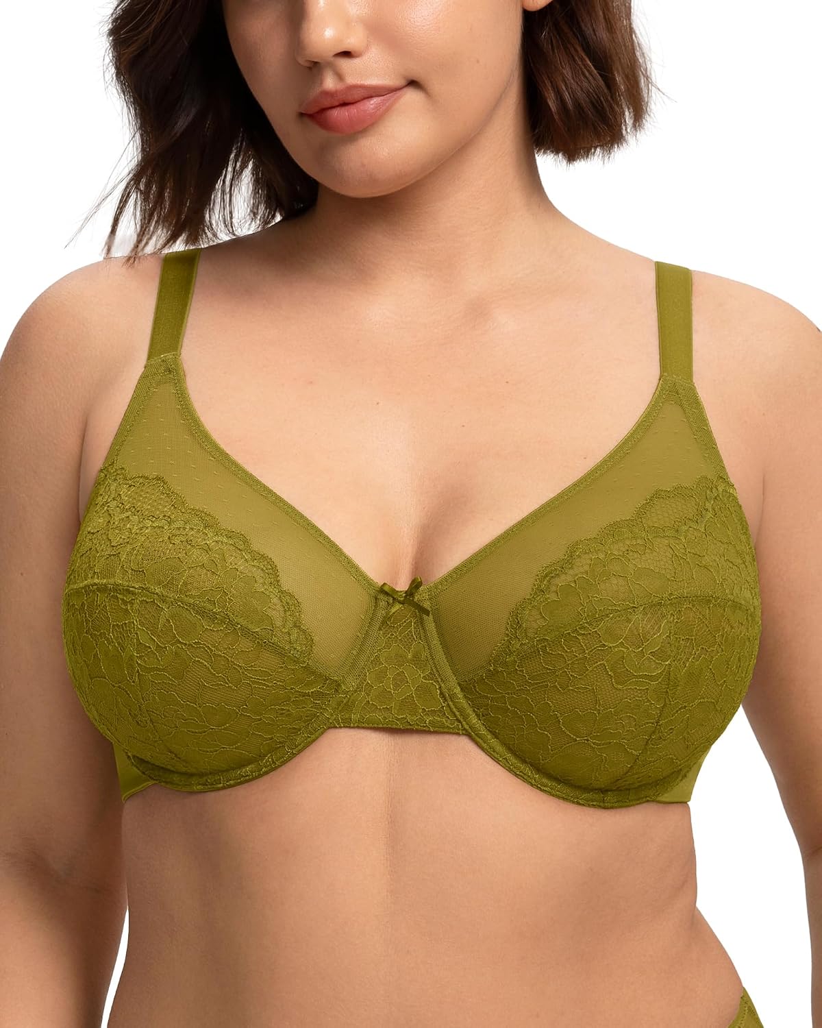 HSIA Women's Enchante Lace Minimizer Underwire Bra — image 11
