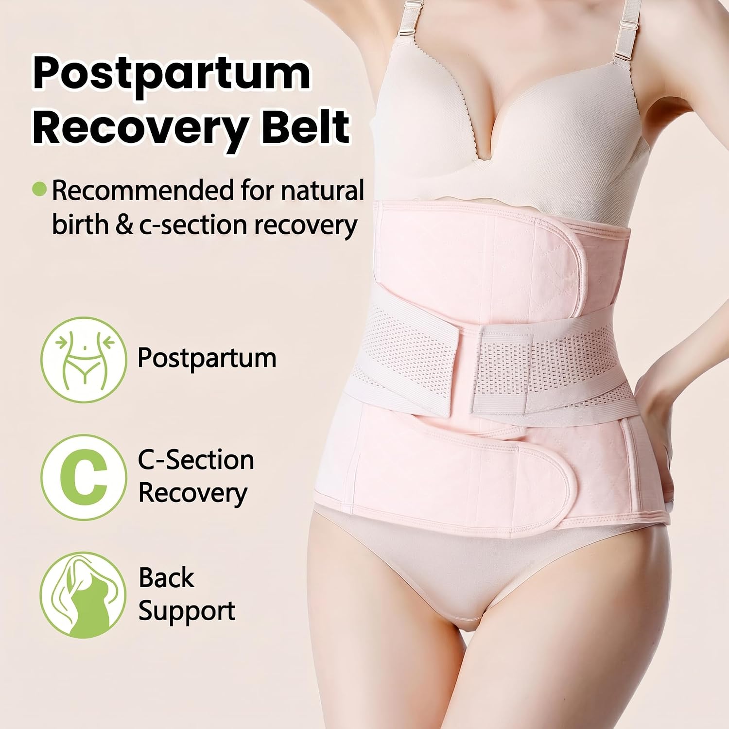 Gepoetry Postpartum C-Section Recovery Belly Band — image 2