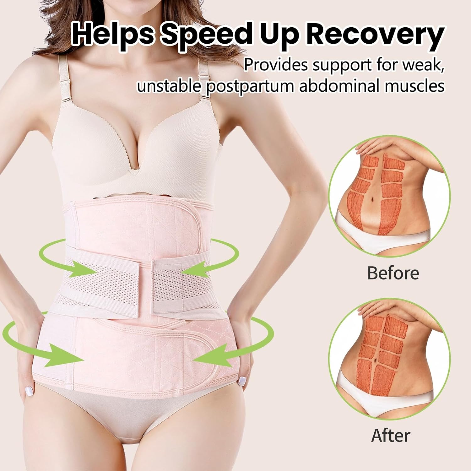 Gepoetry Postpartum C-Section Recovery Belly Band — image 3