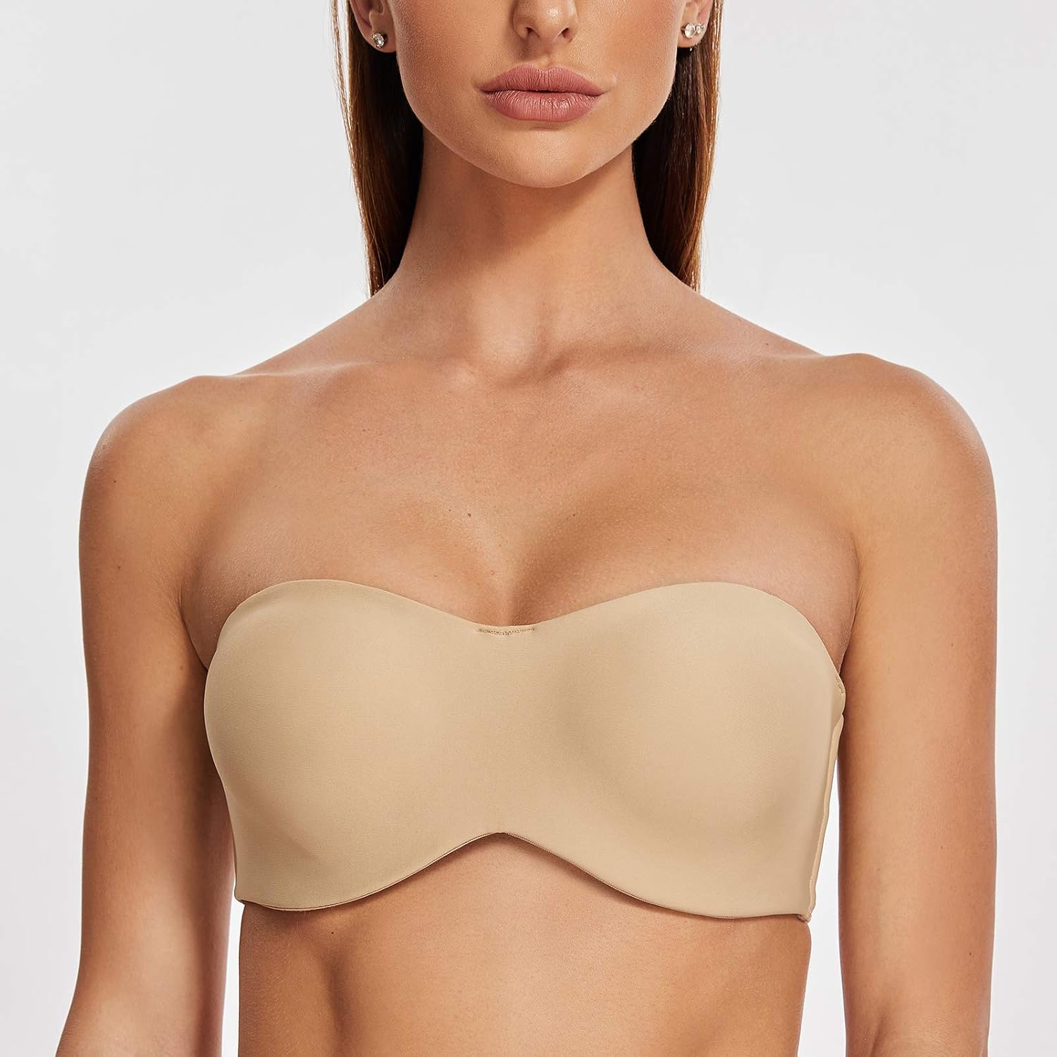 MELENECA Strapless Minimizer Bra for Large Bust — image 3