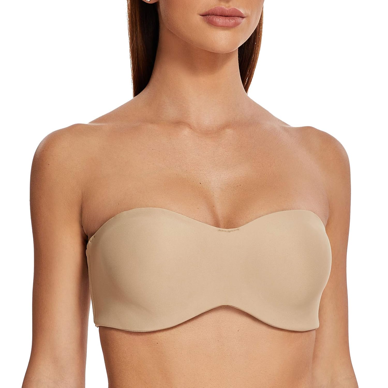 MELENECA Strapless Minimizer Bra for Women