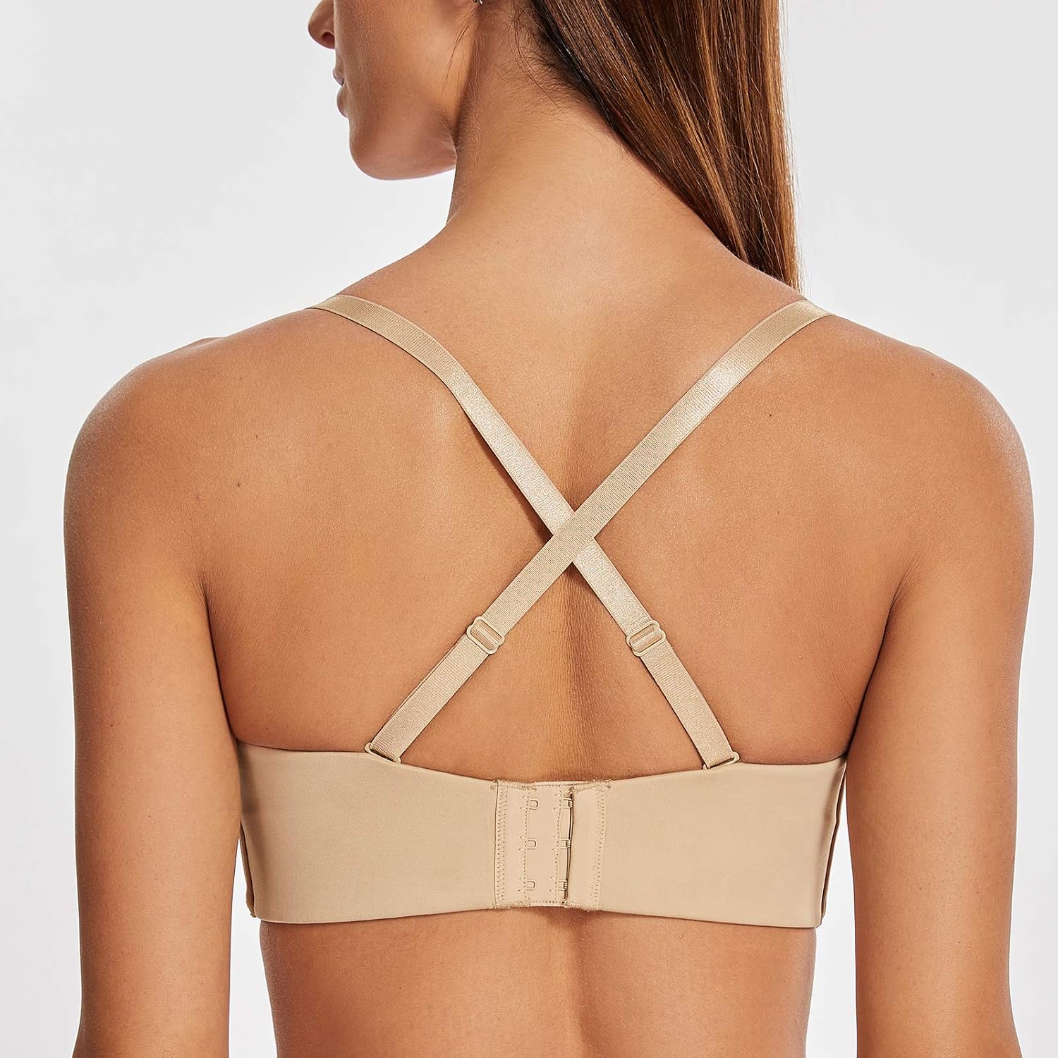 MELENECA Strapless Minimizer Bra for Women — image 5