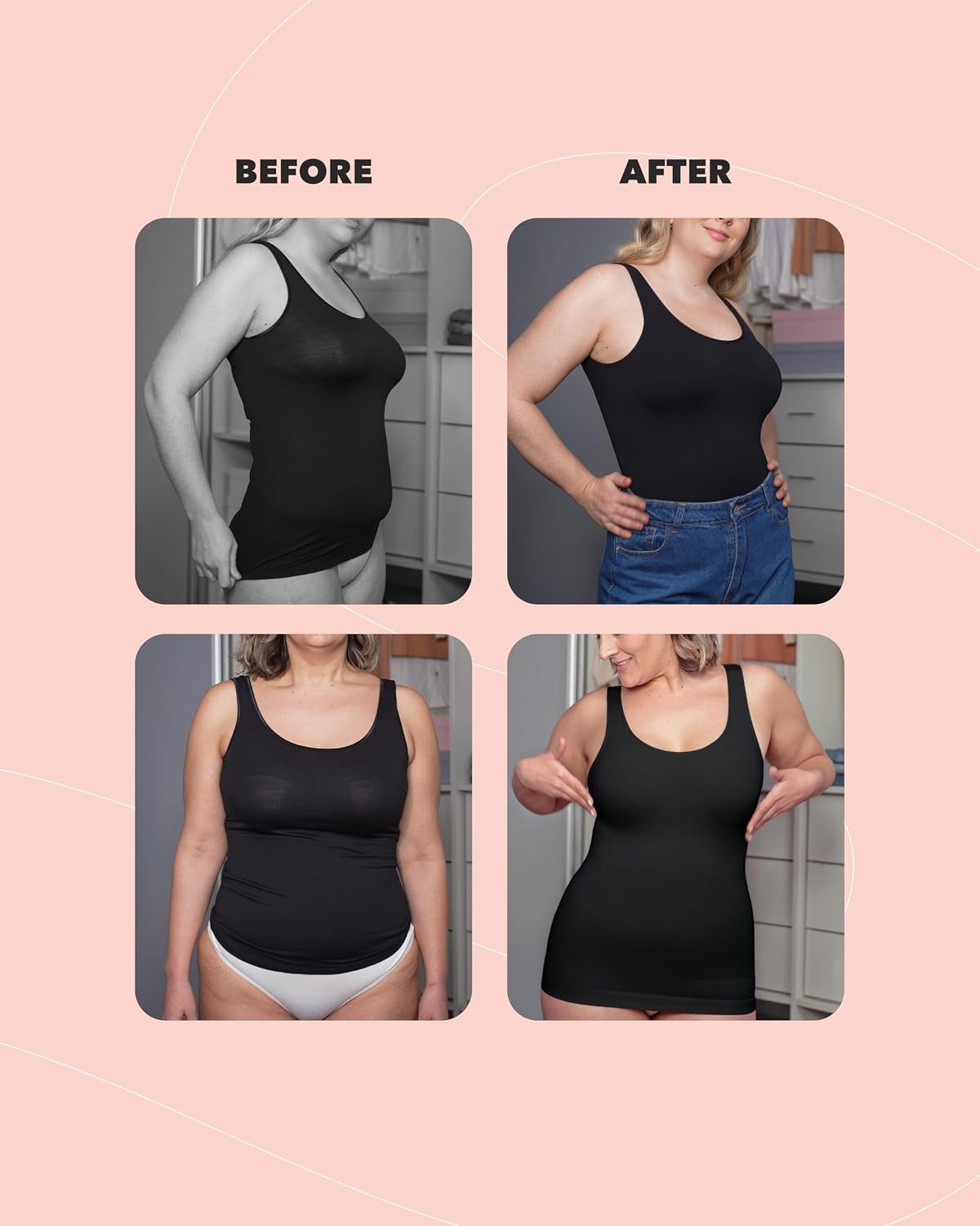 SHAPERMINT Compression Tank Cami for Women — image 5