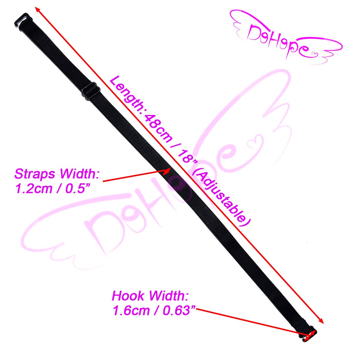 DoHope Adjustable Bra Straps Replacement — image 4