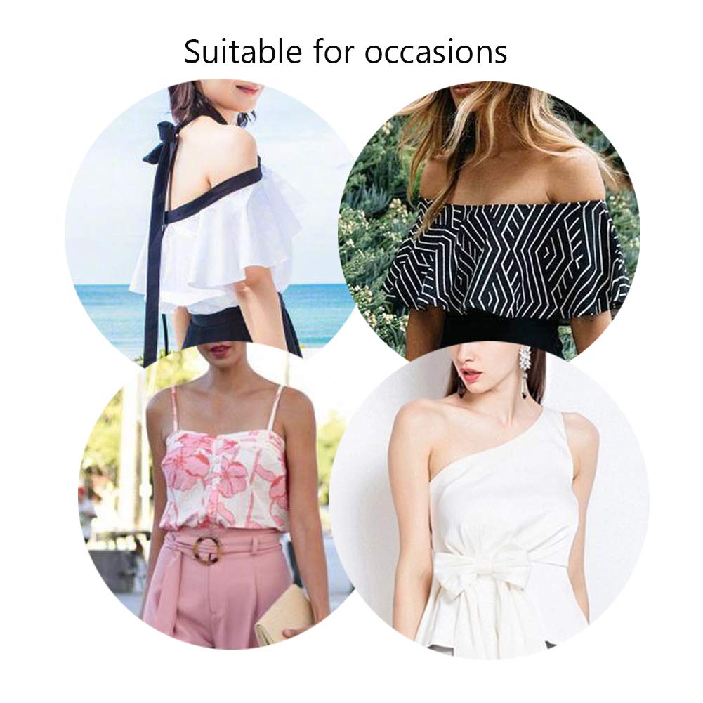 SUREMATE Invisible Clear Bra Strap Non-Slip — image 7