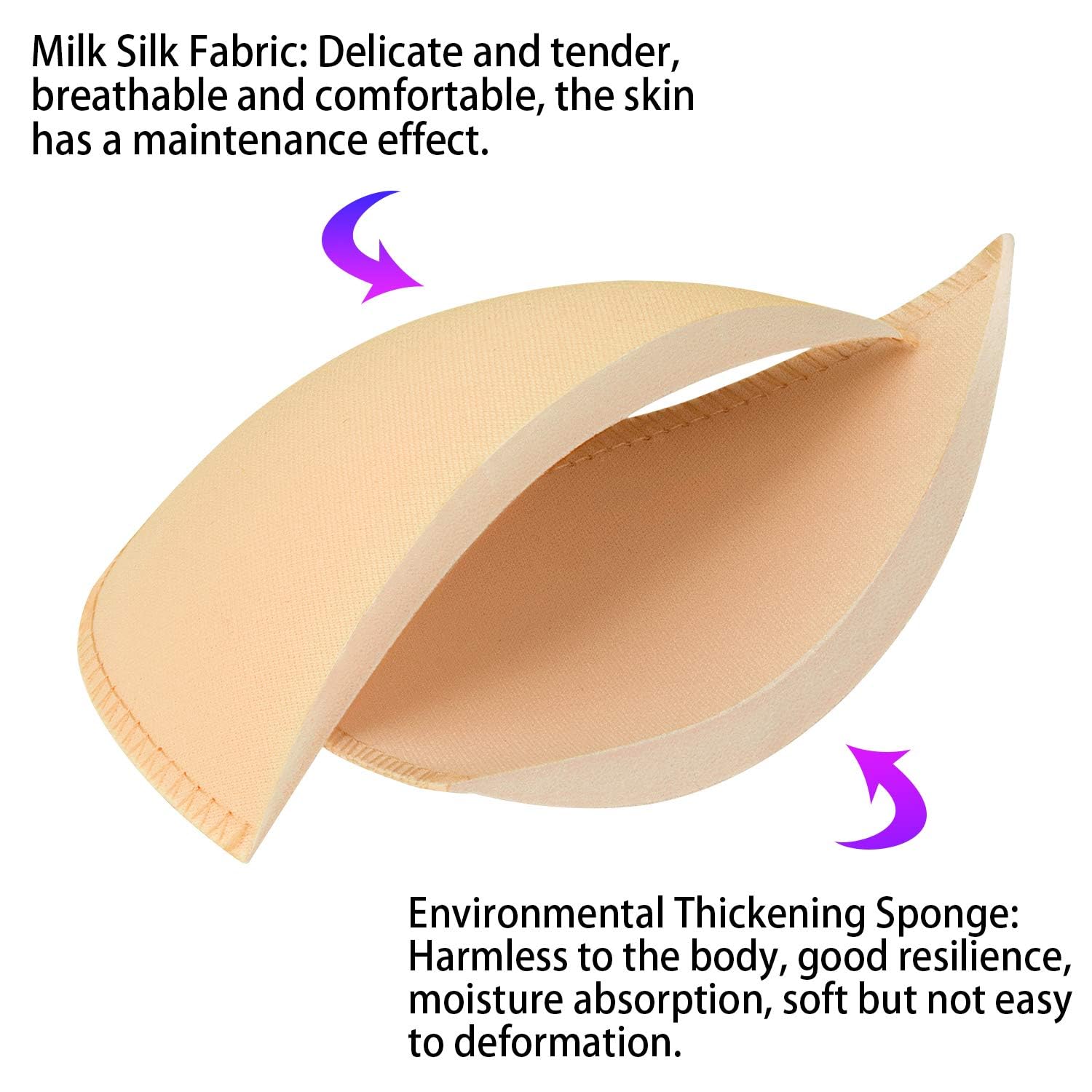 Awpeye Removable Bra Cup Inserts for Women — image 3