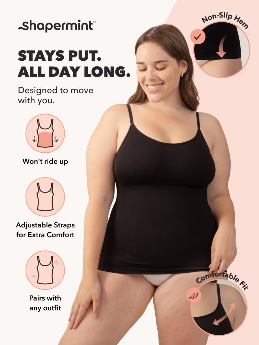 SHAPERMINT Scoop Neck Smoothing Cami Tank — image 2