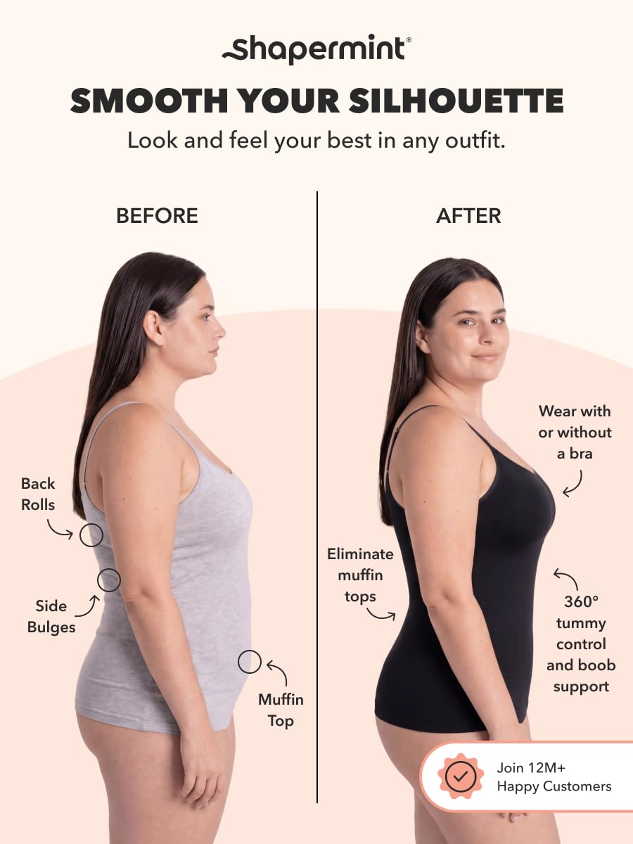 SHAPERMINT Scoop Neck Smoothing Cami Tank — image 4