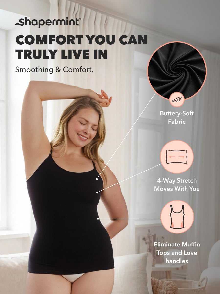SHAPERMINT Scoop Neck Smoothing Cami Tank — image 6