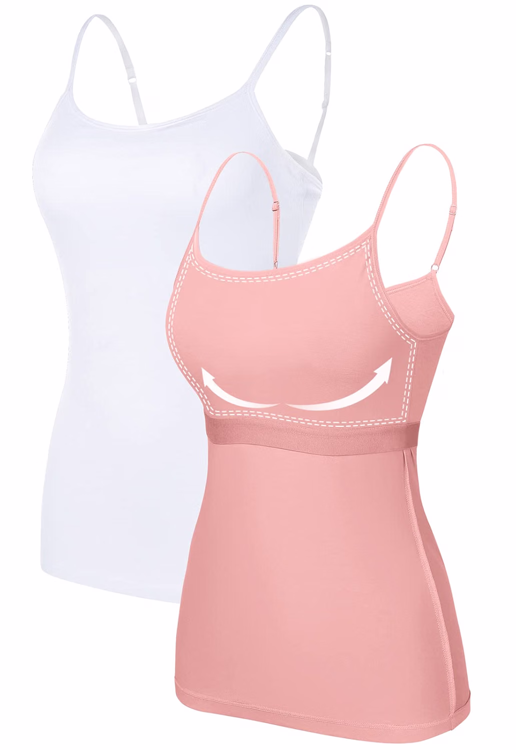 V FOR CITY Women Cotton Shelf Bra Camisole — image 9