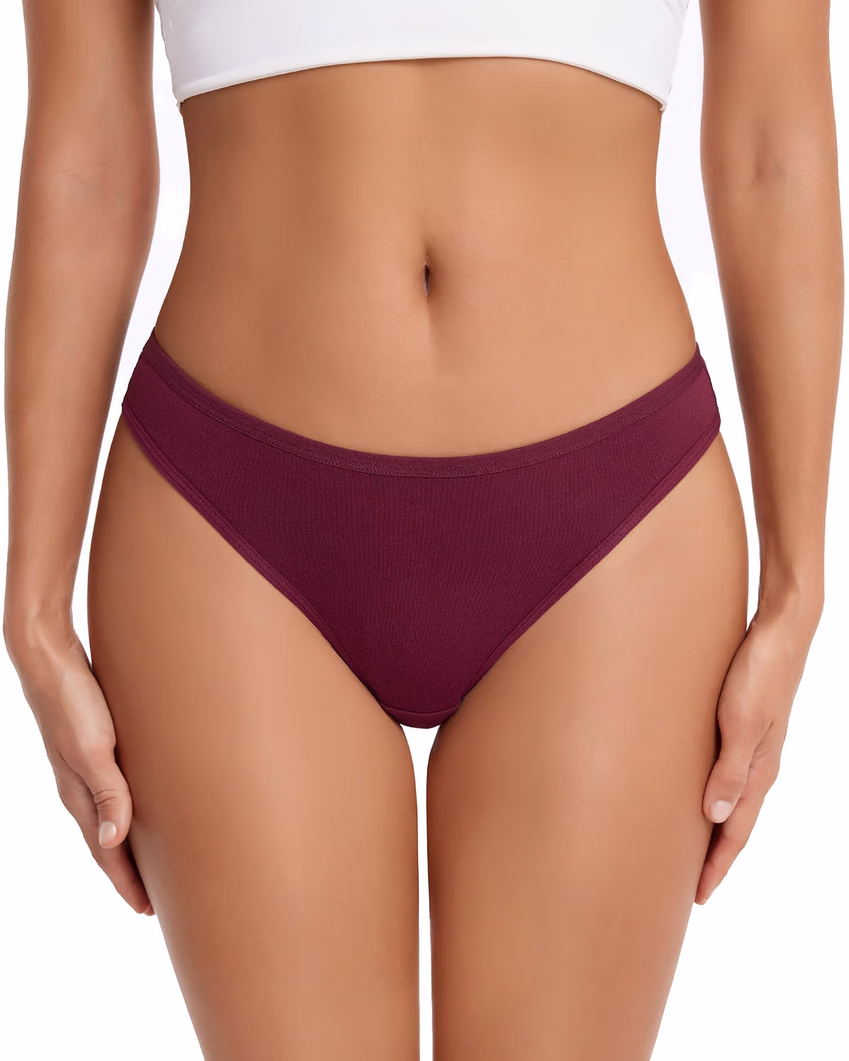 ANZERMIX Women's Breathable Cotton Thong Panties — image 3
