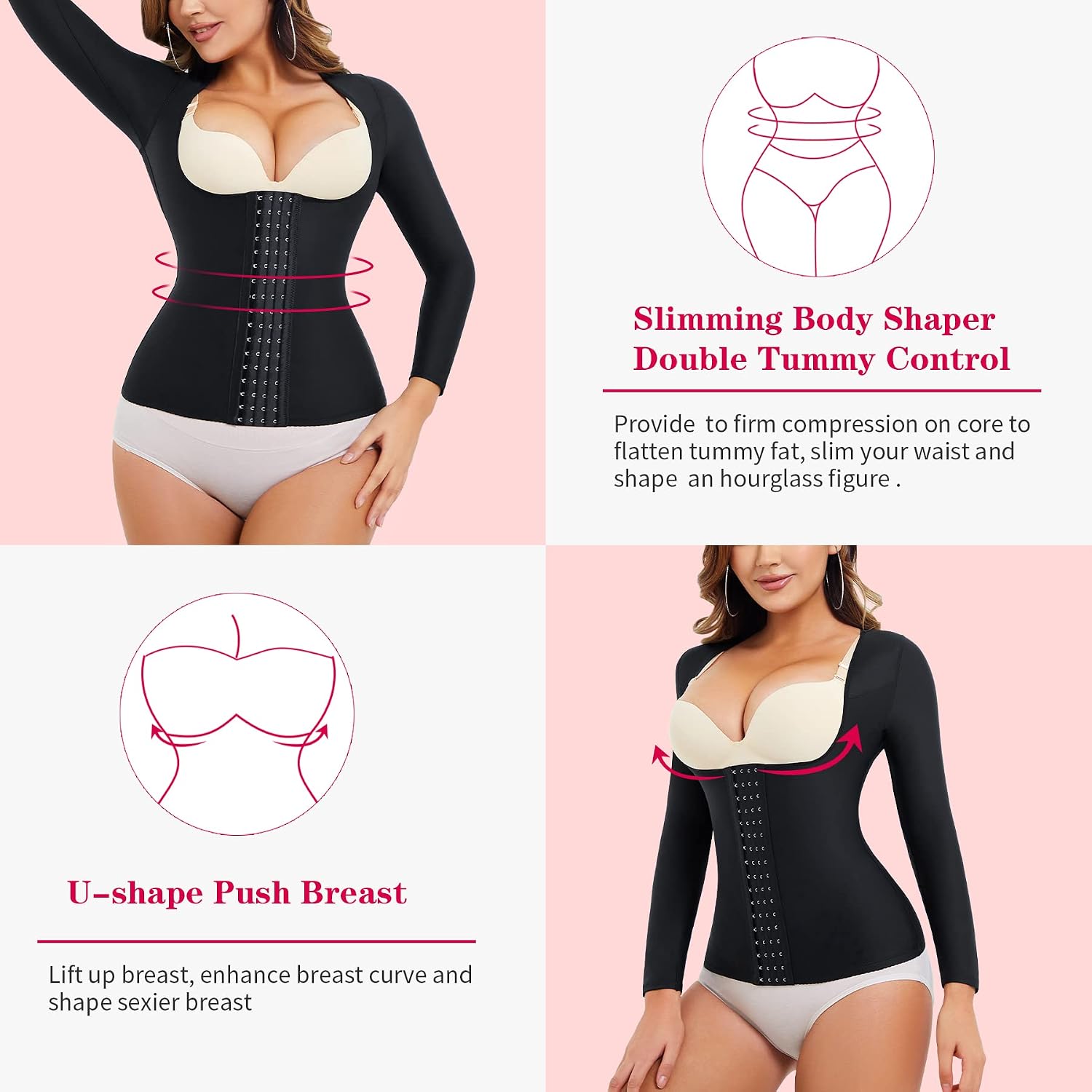 Gotoly Women Waist Trainer Corset Shapewear — image 3