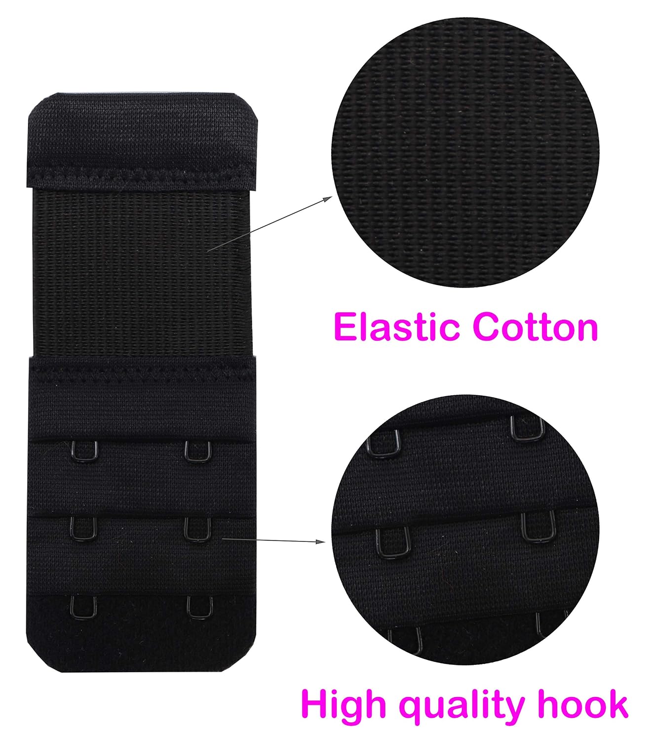 Tamlien Stretchy Soft Bra Extender — image 3