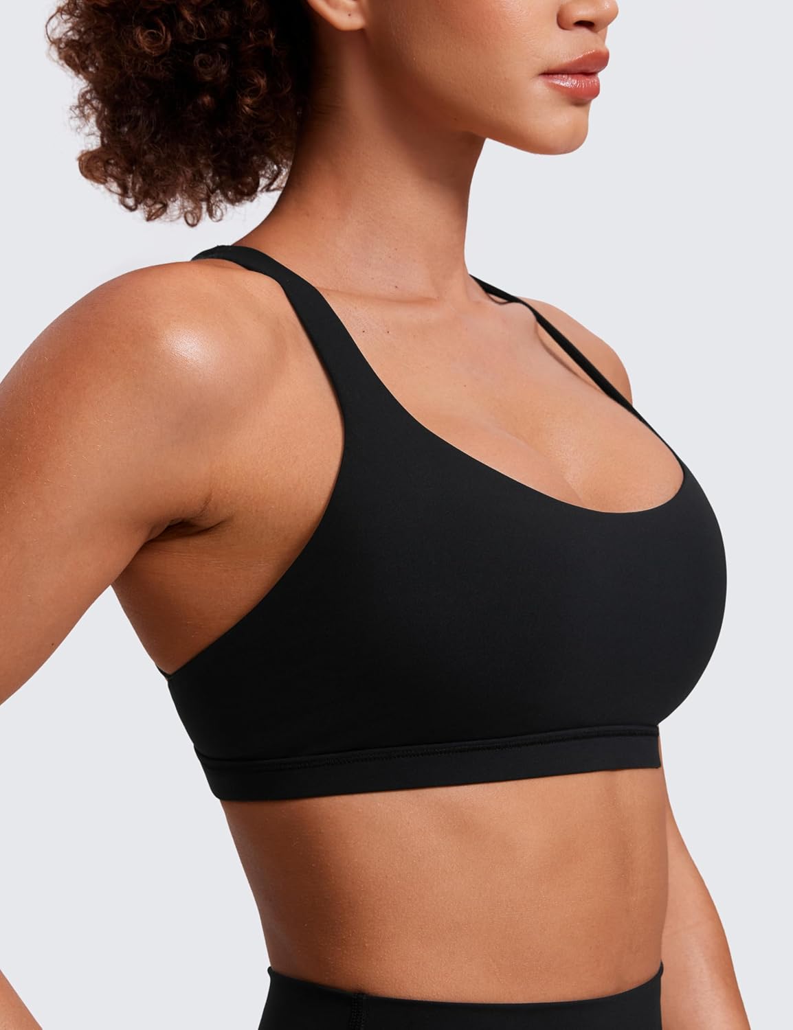 CRZ YOGA Naked Feeling Cross Back Sports Bra — image 4