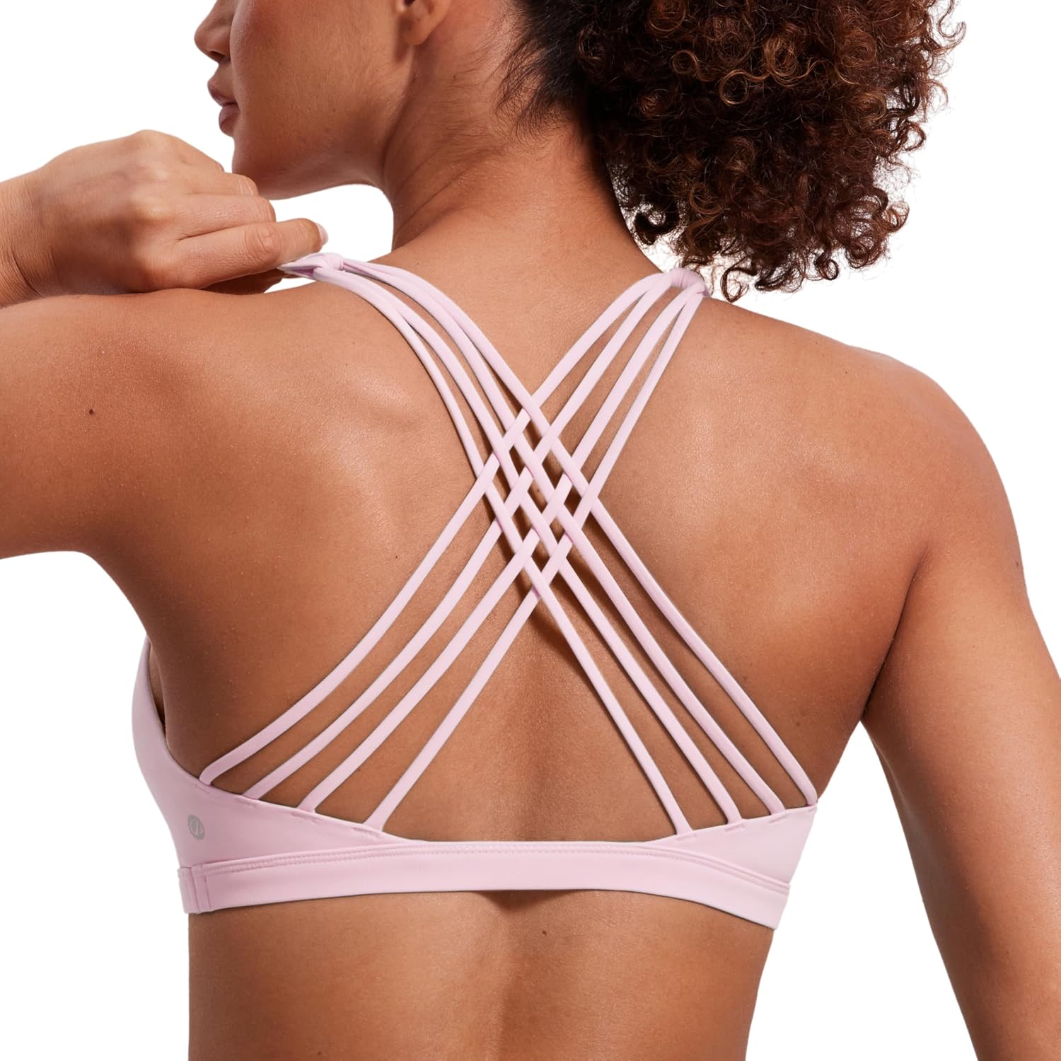 CRZ YOGA Naked Feeling Cross Back Sports Bra — image 8