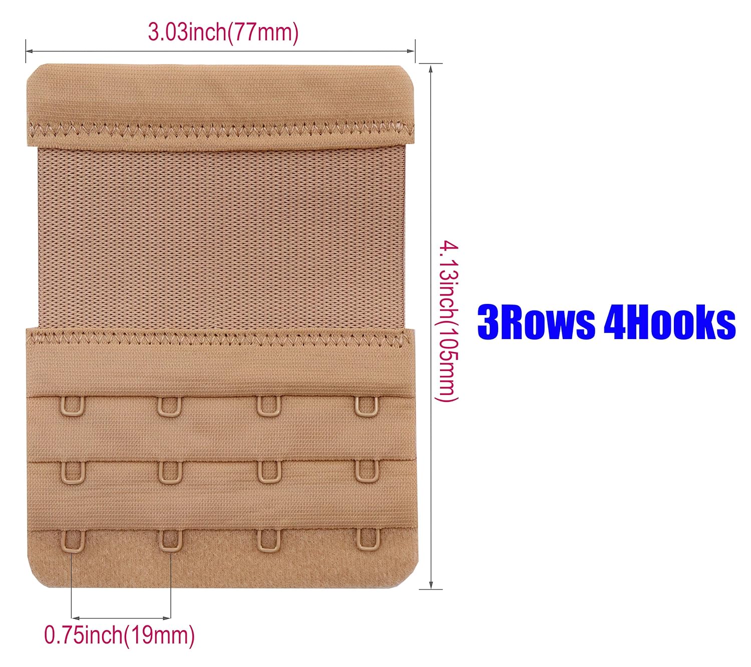 Tamlien Stretchy Soft Bra Extenders — image 2