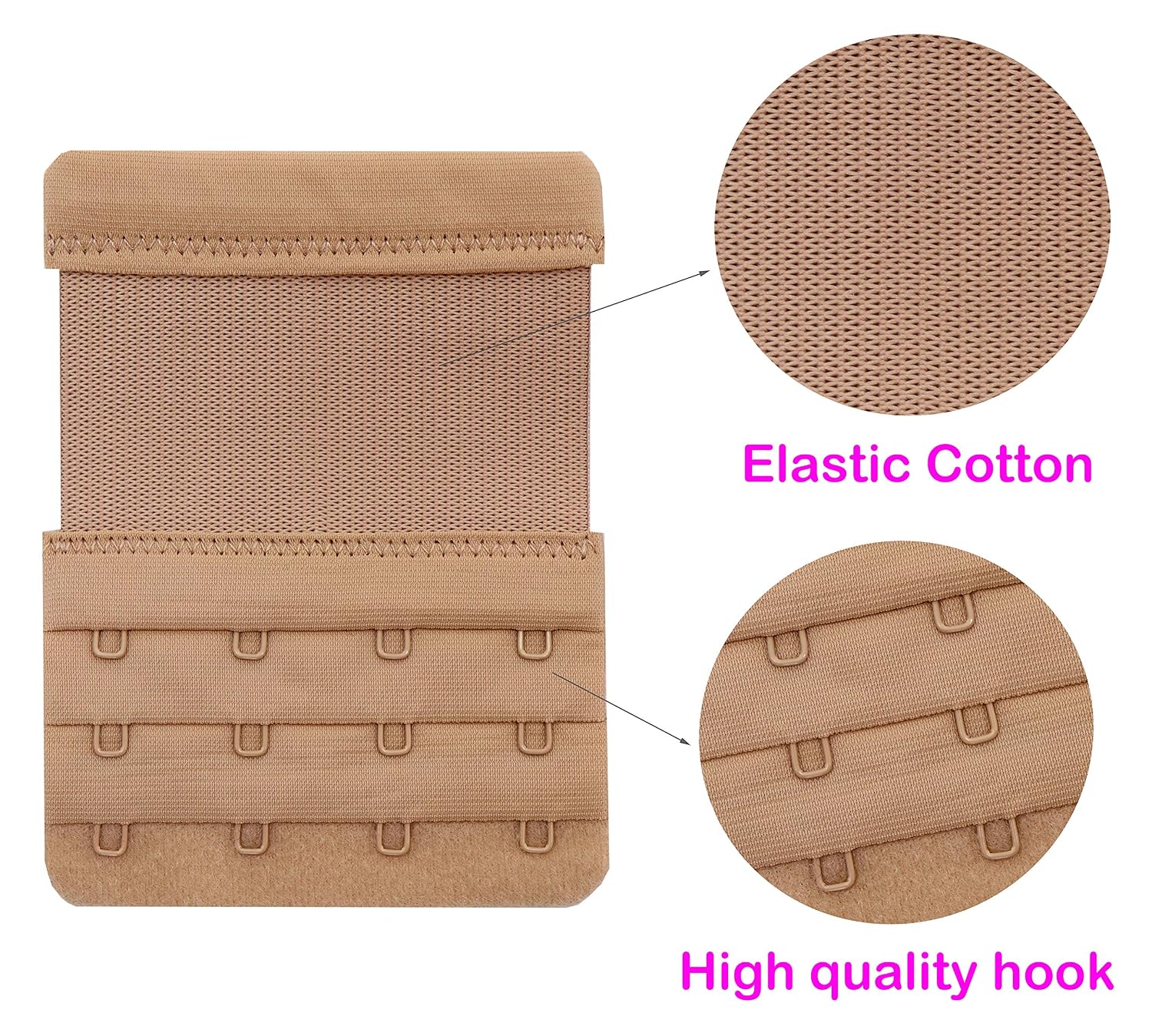 Tamlien Stretchy Soft Bra Extenders — image 4
