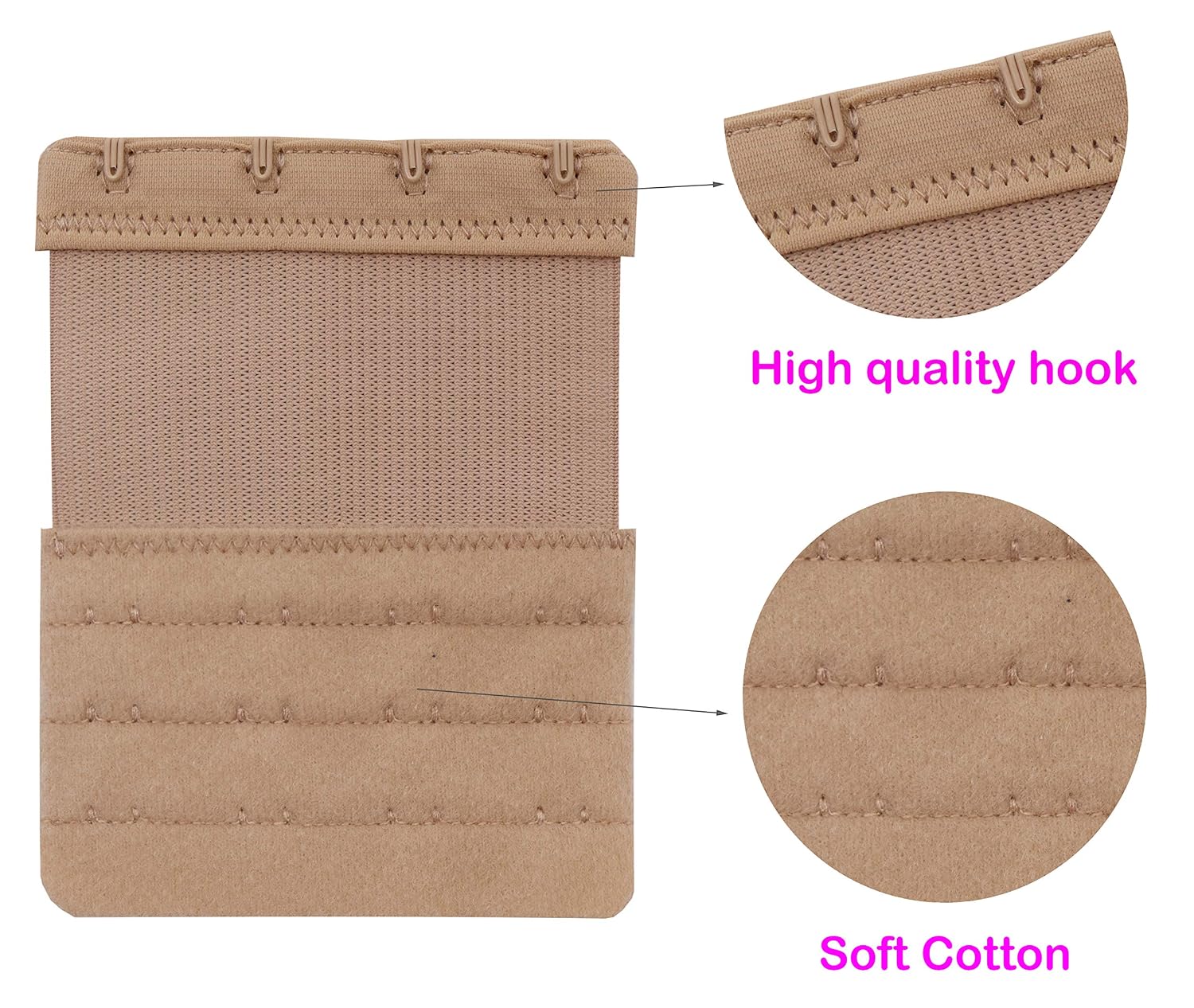 Tamlien Stretchy Soft Bra Extenders — image 5