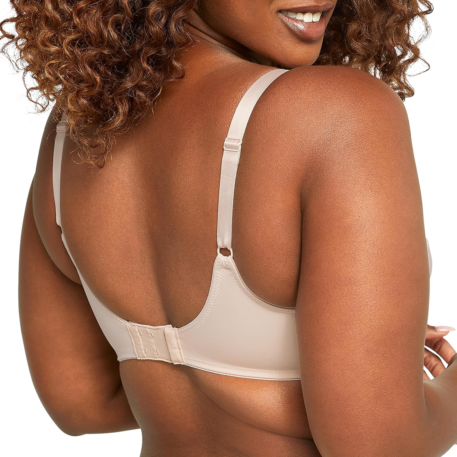 Bali Lilyette Minimizer Underwire Bra with Lace Trim — image 3