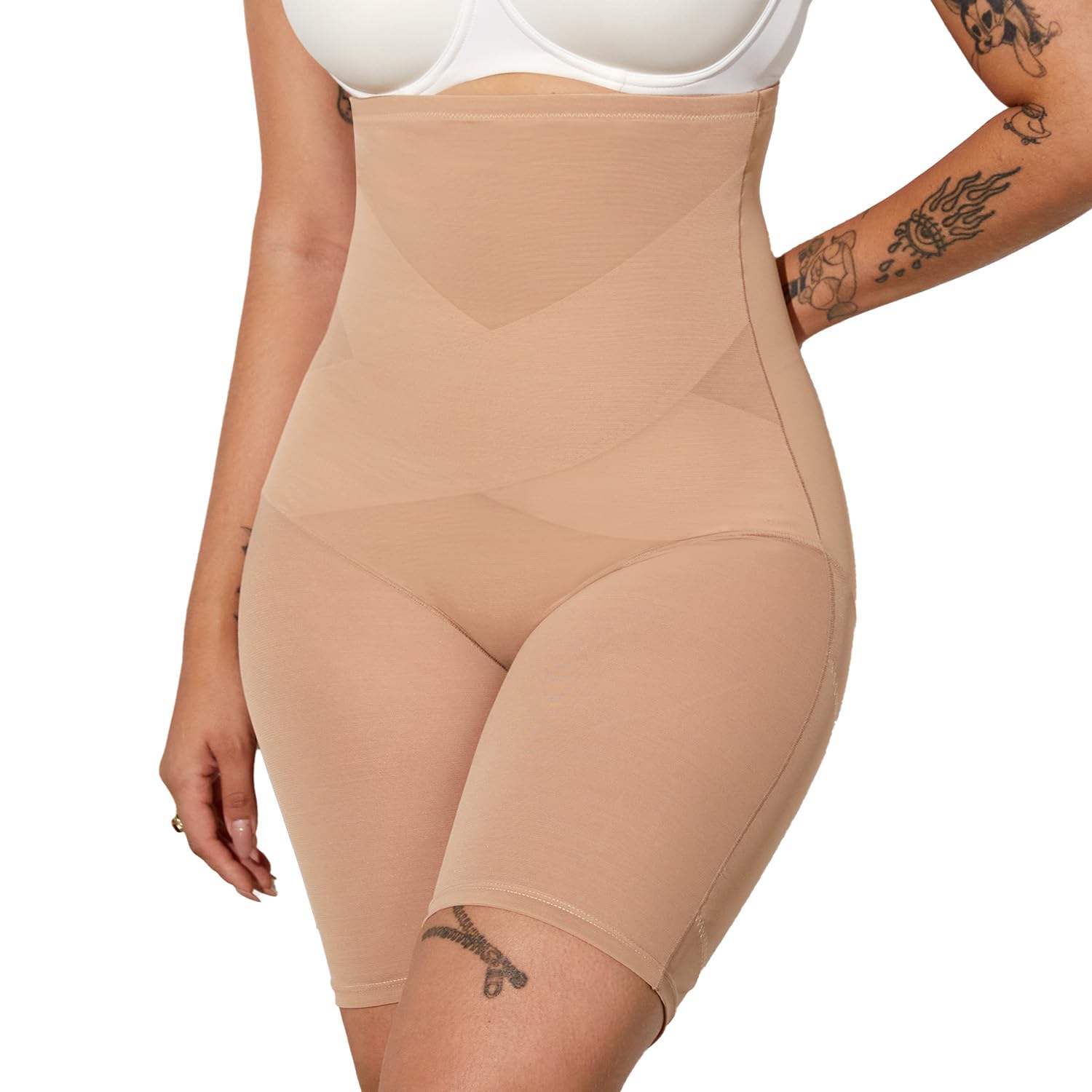 MOVWIN Plus Size Tummy Control Shapewear
