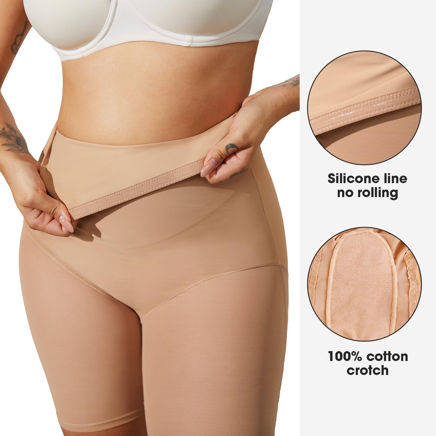 MOVWIN Plus Size Tummy Control Shapewear — image 5