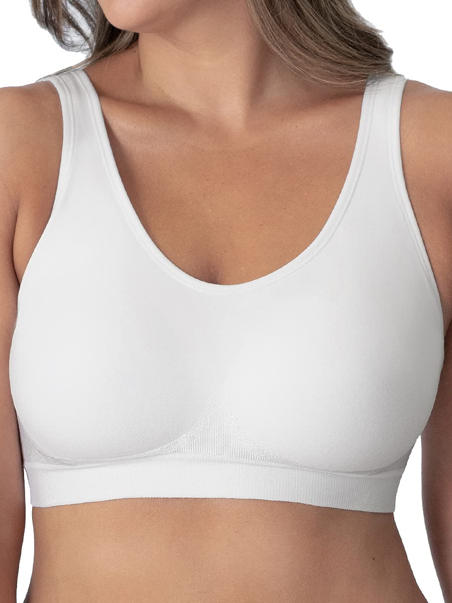SHAPERMINT Women's Seamless Wireless Everyday Bra