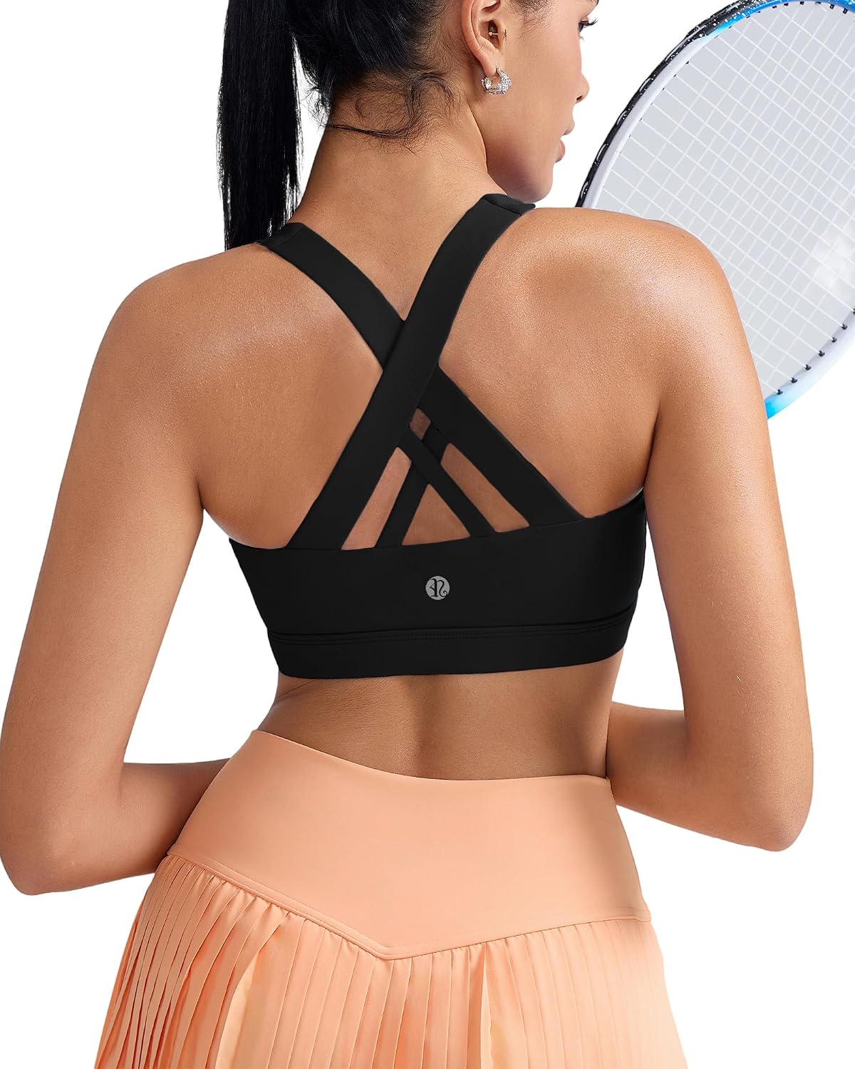 RUNNING GIRL Strappy Cross-Back Sports Bra — image 5