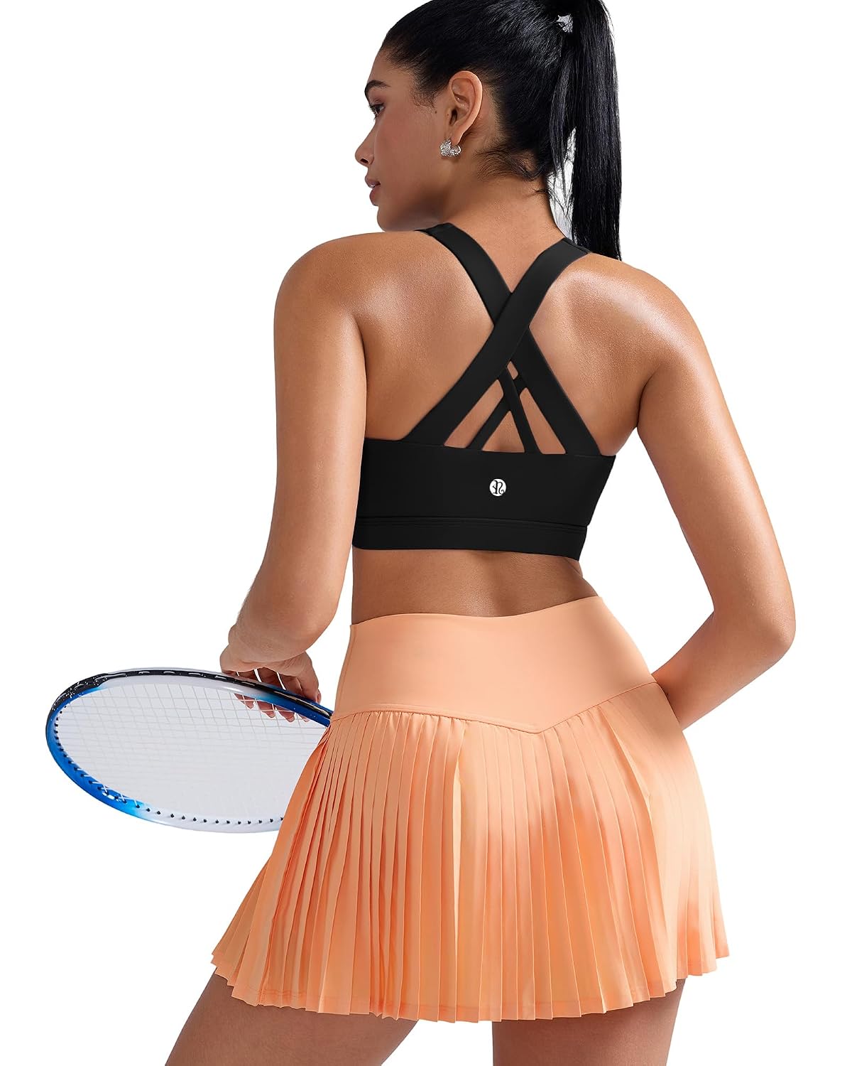 RUNNING GIRL Strappy Cross-Back Sports Bra — image 7