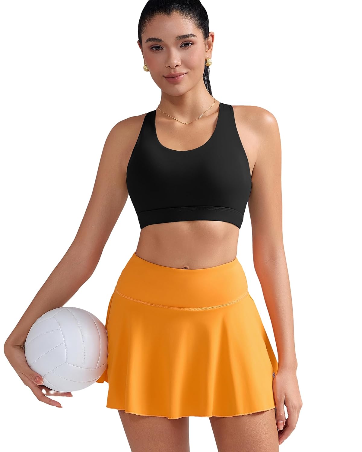 RUNNING GIRL Strappy Cross-Back Sports Bra — image 9