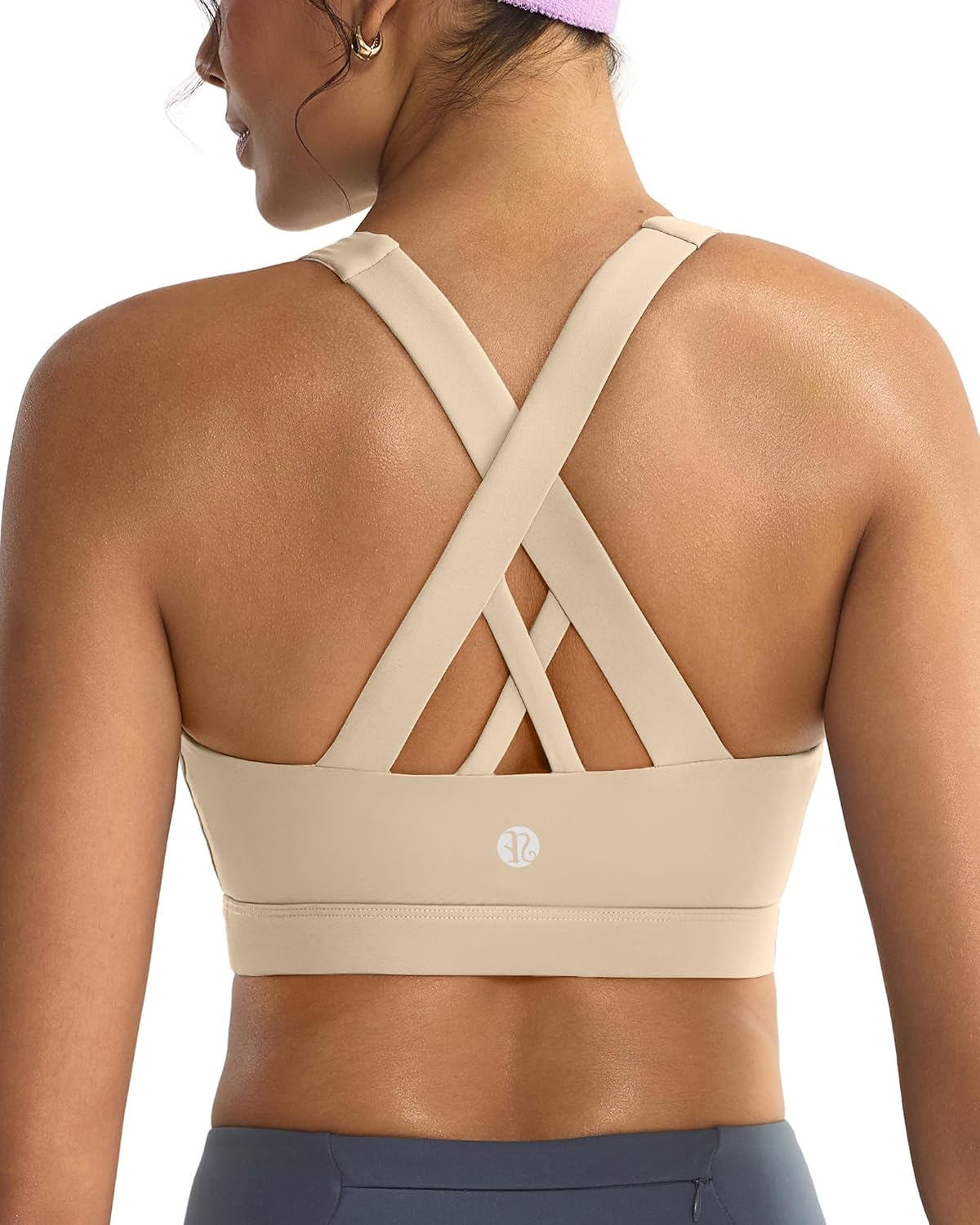 RUNNING GIRL Strappy Cross-Back Sports Bra — image 12