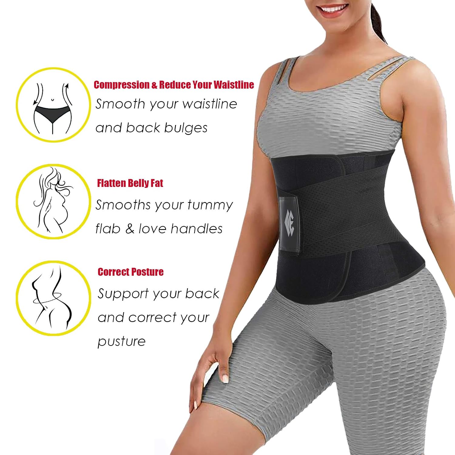 ChongErfei Waist Trainer Belt for Women and Men — image 3